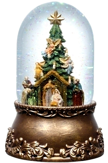 Musical Christmas Snow Globe