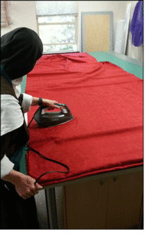 Sister irons vestment fabric for new vestment project