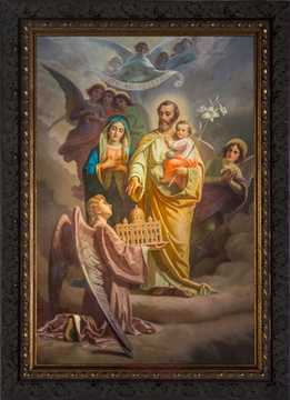 St. Joseph framed art